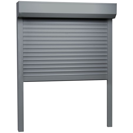 vidaXL Rollladen Aluminium 70x100 cm Anthrazit