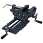 vidaXL Schraubstock Kreuztisch Handbetrieben 127 mm