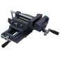 vidaXL Schraubstock Kreuztisch Handbetrieben 127 mm