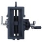vidaXL Schraubstock Kreuztisch Handbetrieben 127 mm