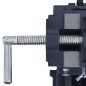 vidaXL Schraubstock Kreuztisch Handbetrieben 127 mm