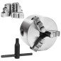 vidaXL 3-Backen-Drehfutter Selbstzentrierend 100 mm Stahl vidaXL 3-Backen-Drehfutter Selbstzentrierend 100 mm Stahl