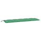Gartenbank-Auflagen 2 Stk. Grün 180x50x7 cm Oxford-Gewebe Gartenbank-Auflagen 2 Stk. Grün 180x50x7 cm Oxford-Gewebe