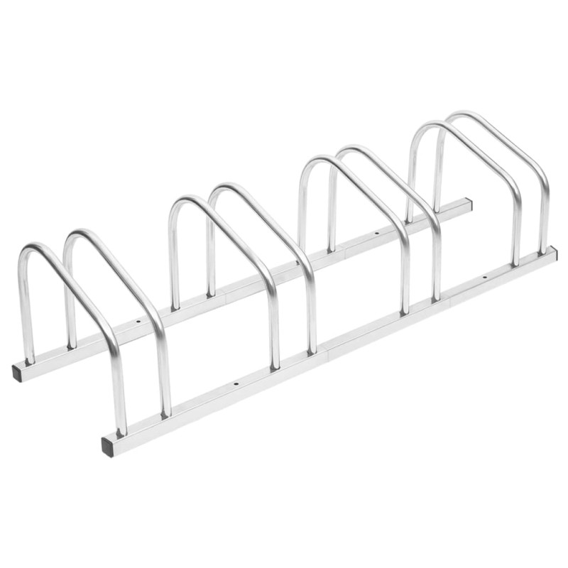 vidaXL Fahrradständer für 4 Fahrräder Verzinkter Stahl vidaXL Fahrradständer für 4 Fahrräder Verzinkter Stahl
