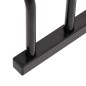 vidaXL Fahrradständer für 5 Fahrräder Schwarz Stahl vidaXL Fahrradständer für 5 Fahrräder Schwarz Stahl