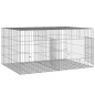 vidaXL Kaninchenkäfig 2 Paneele 110x79x54 cm Verzinktes Eisen vidaXL Kaninchenkäfig 2 Paneele 110x79x54 cm Verzinktes Eisen