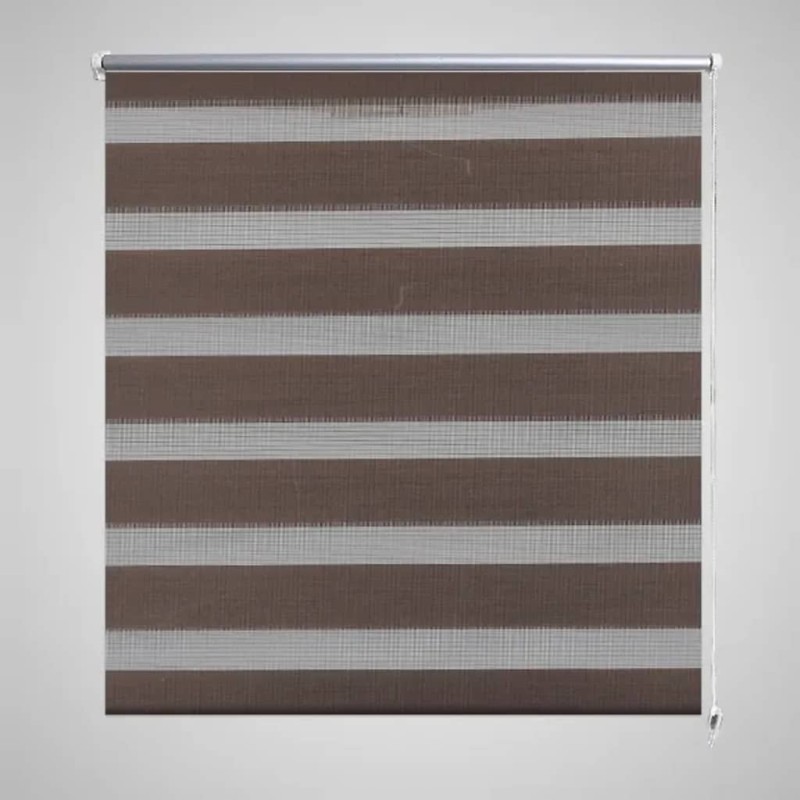 Doppelrollo 40 x 100 cm Kaffeebraun Doppelrollo 40 x 100 cm Kaffeebraun