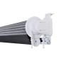 Doppelrollo 40 x 100 cm Kaffeebraun Doppelrollo 40 x 100 cm Kaffeebraun