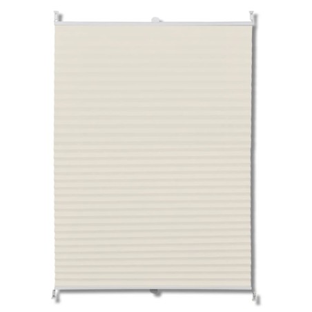 Plissee Faltrollo Rollo Plisseerollo 70x100cm Creme