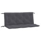 Gartenbank-Auflagen 2 Stk. Anthrazit 120x50x7 cm Oxford-Gewebe Gartenbank-Auflagen 2 Stk. Anthrazit 120x50x7 cm Oxford-Gewebe