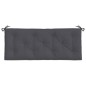 Gartenbank-Auflagen 2 Stk. Anthrazit 120x50x7 cm Oxford-Gewebe Gartenbank-Auflagen 2 Stk. Anthrazit 120x50x7 cm Oxford-Gewebe