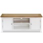 vidaXL TV-Schrank 120x35x48 cm Massivholz Eiche vidaXL TV-Schrank 120x35x48 cm Massivholz Eiche