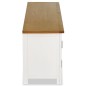 vidaXL TV-Schrank 120x35x48 cm Massivholz Eiche vidaXL TV-Schrank 120x35x48 cm Massivholz Eiche