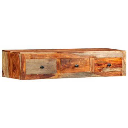 vidaXL Wand-Konsolentisch 100x25x20 cm Massivholz Palisander