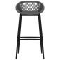 vidaXL Barhocker 4 Stk. Grau vidaXL Barhocker 4 Stk. Grau