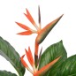 vidaXL Künstliche Pflanze Strelitzia mit Topf Rot 100 cm vidaXL Künstliche Pflanze Strelitzia mit Topf Rot 100 cm