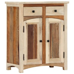 vidaXL Beistellschrank 60x30x75 cm Altholz Massiv