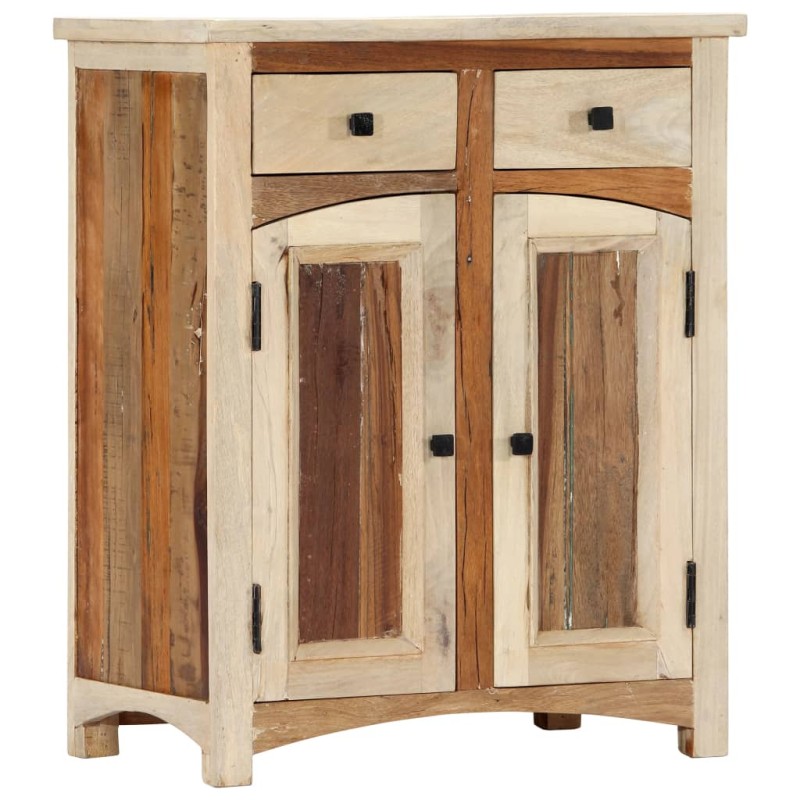 vidaXL Beistellschrank 60x30x75 cm Altholz Massiv vidaXL Beistellschrank 60x30x75 cm Altholz Massiv