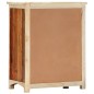 vidaXL Beistellschrank 60x30x75 cm Altholz Massiv vidaXL Beistellschrank 60x30x75 cm Altholz Massiv