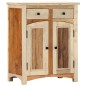 vidaXL Beistellschrank 60x30x75 cm Altholz Massiv vidaXL Beistellschrank 60x30x75 cm Altholz Massiv