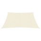 vidaXL Sonnensegel 160 g/m² Creme 4x4 m HDPE