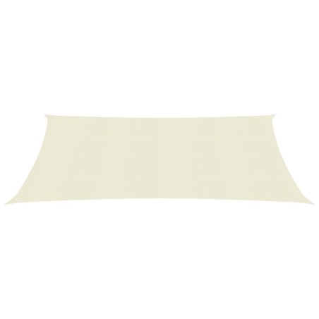 vidaXL Sonnensegel 160 g/m² Creme 3x6 m HDPE 
