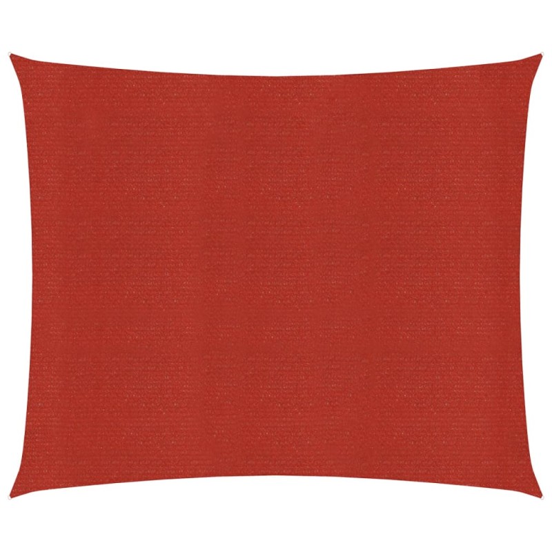 vidaXL Sonnensegel 160 g/m² Rot 2,5x3 m HDPE vidaXL Sonnensegel 160 g/m² Rot 2,5x3 m HDPE