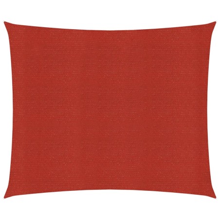 vidaXL Sonnensegel 160 g/m² Rot 2,5x3 m HDPE