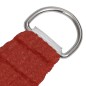 vidaXL Sonnensegel 160 g/m² Rot 2,5x3 m HDPE vidaXL Sonnensegel 160 g/m² Rot 2,5x3 m HDPE