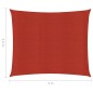 vidaXL Sonnensegel 160 g/m² Rot 2,5x3 m HDPE vidaXL Sonnensegel 160 g/m² Rot 2,5x3 m HDPE