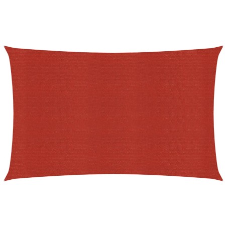 vidaXL Sonnensegel 160 g/m² Rot 4x6 m HDPE