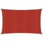 vidaXL Sonnensegel 160 g/m² Rot 4x6 m HDPE vidaXL Sonnensegel 160 g/m² Rot 4x6 m HDPE
