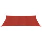 vidaXL Sonnensegel 160 g/m² Rot 4x6 m HDPE vidaXL Sonnensegel 160 g/m² Rot 4x6 m HDPE
