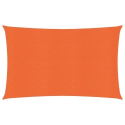 vidaXL Sonnensegel 160 g/m² Orange 2x4 m HDPE