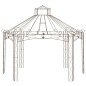 vidaXL Gartenpavillon Antik-Braun 558x350x408 cm Eisen vidaXL Gartenpavillon Antik-Braun 558x350x408 cm Eisen