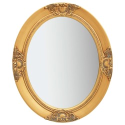 vidaXL Wandspiegel im Barock-Stil 50x60 cm Golden