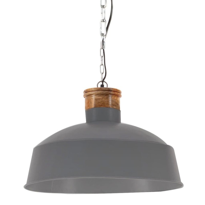 vidaXL Hängelampe Industriestil 58 cm Grau E27 vidaXL Hängelampe Industriestil 58 cm Grau E27