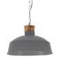 vidaXL Hängelampe Industriestil 58 cm Grau E27 vidaXL Hängelampe Industriestil 58 cm Grau E27