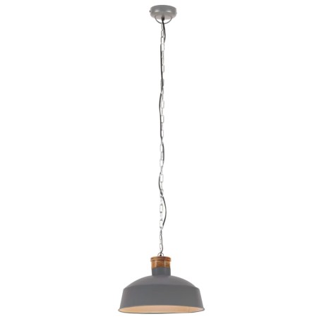 vidaXL Hängelampe Industriestil 58 cm Grau E27