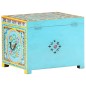 vidaXL Aufbewahrungsbox Handbemalt 50x40x40 cm Mango Massivholz vidaXL Aufbewahrungsbox Handbemalt 50x40x40 cm Mango Massivholz