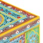 vidaXL Aufbewahrungsbox Handbemalt 50x40x40 cm Mango Massivholz vidaXL Aufbewahrungsbox Handbemalt 50x40x40 cm Mango Massivholz