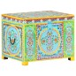 vidaXL Aufbewahrungsbox Handbemalt 50x40x40 cm Mango Massivholz vidaXL Aufbewahrungsbox Handbemalt 50x40x40 cm Mango Massivholz