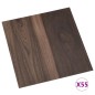 vidaXL PVC-Fliesen Selbstklebend 55 Stk. 5,11 m² Dunkelbraun vidaXL PVC-Fliesen Selbstklebend 55 Stk. 5,11 m² Dunkelbraun