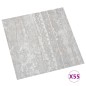 vidaXL PVC-Fliesen Selbstklebend 55 Stk. 5,11 m² Grau vidaXL PVC-Fliesen Selbstklebend 55 Stk. 5,11 m² Grau