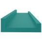 vidaXL Wandregale 2 Stk. Blau 40x9x3 cm vidaXL Wandregale 2 Stk. Blau 40x9x3 cm
