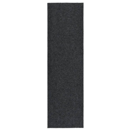 vidaXL Schmutzfangläufer 100x350 cm Anthrazit