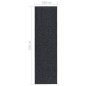 vidaXL Schmutzfangläufer 100x350 cm Anthrazit vidaXL Schmutzfangläufer 100x350 cm Anthrazit