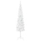 vidaXL Schlanker Weihnachtsbaum Weiß 210 cm vidaXL Schlanker Weihnachtsbaum Weiß 210 cm