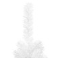 vidaXL Schlanker Weihnachtsbaum Weiß 210 cm vidaXL Schlanker Weihnachtsbaum Weiß 210 cm