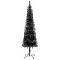vidaXL Schlanker Weihnachtsbaum Schwarz 180 cm vidaXL Schlanker Weihnachtsbaum Schwarz 180 cm